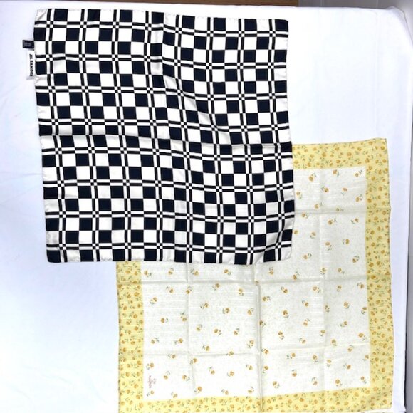 BULK  SALE 18 Handkerchiefs +2 Scarf: BURBERRY-Celine-Fendi-DAKS &  More ! (#2) - Picture 7 of 13